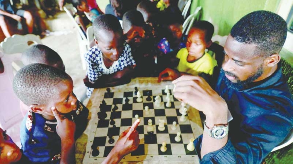 Kings of Lagos: children learn chess to seek escape from Nigeria's slums