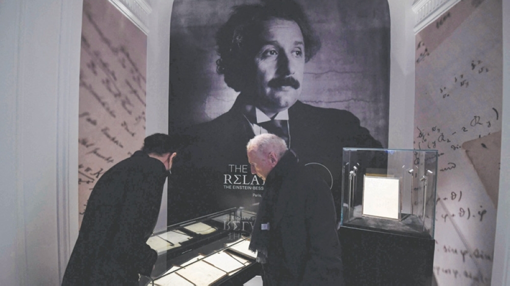 Einstein's Rare Handwritten Notes Sell For $13 Million At Auction