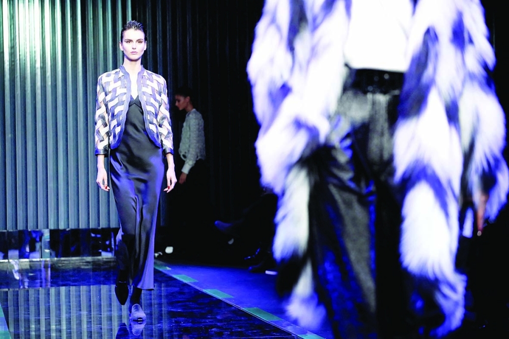 Giorgio Armani Honoured Ukraine By Presenting His AW22 Collection In  Silence