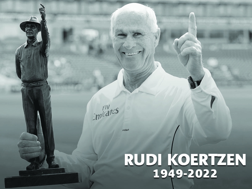 Former South African umpire Rudi Koertzen passes away in car crash