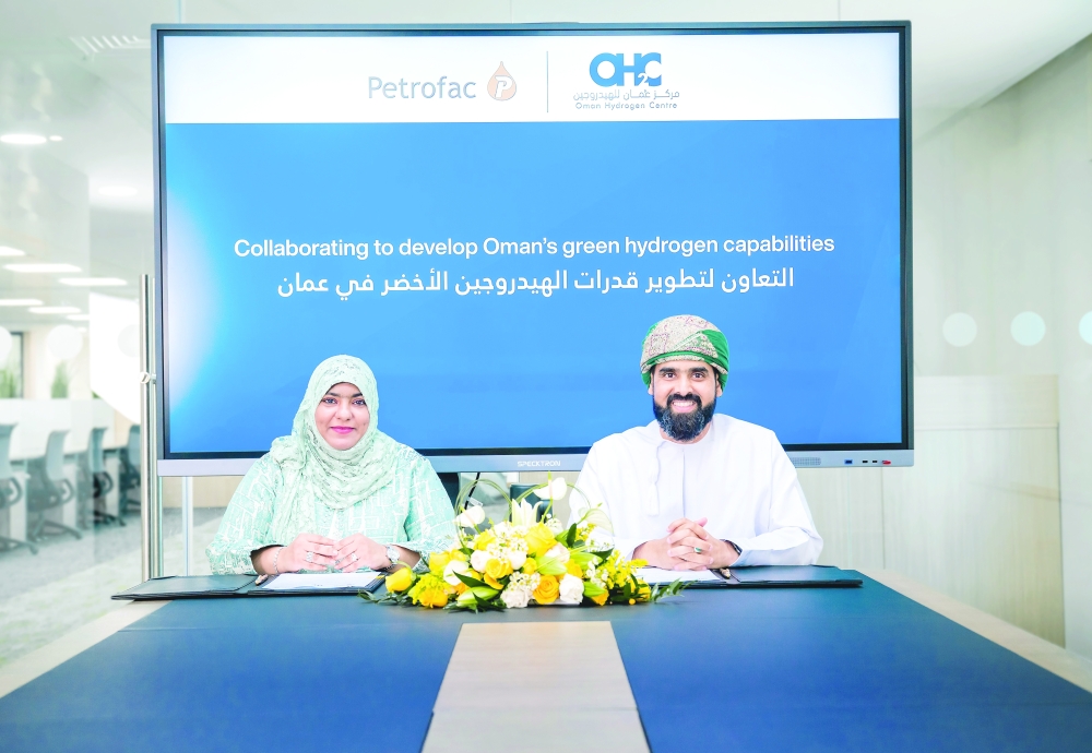 Petrofac Inks MoU With Oman Hydrogen Center - Oman Observer