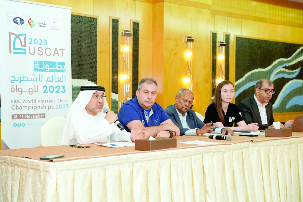 FIDE World Amateur Championship 2023 kicks off in Muscat, Oman