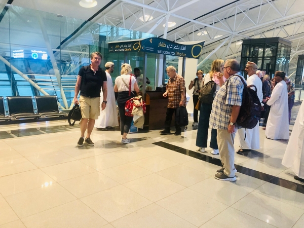 Salalah Airport welcomes 437 European tourists: MHT