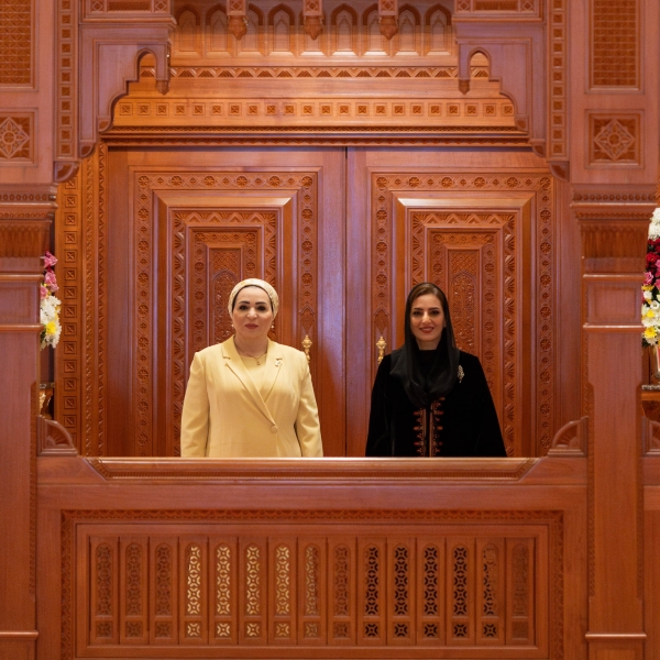 A Historic Visit: Egypt’s First Lady Explores Al Mirani Fort